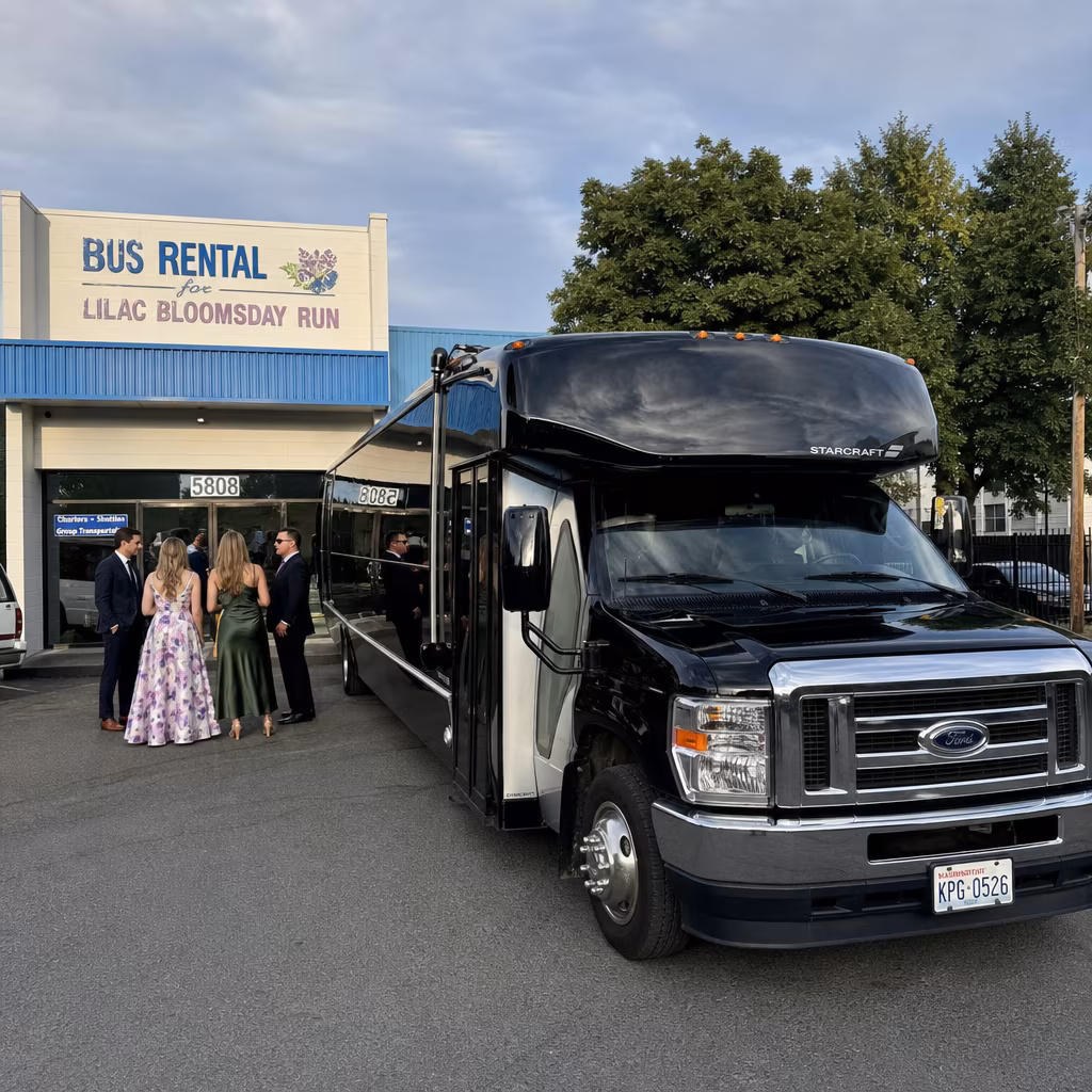 Bus Rental for Lilac Bloomsday Run