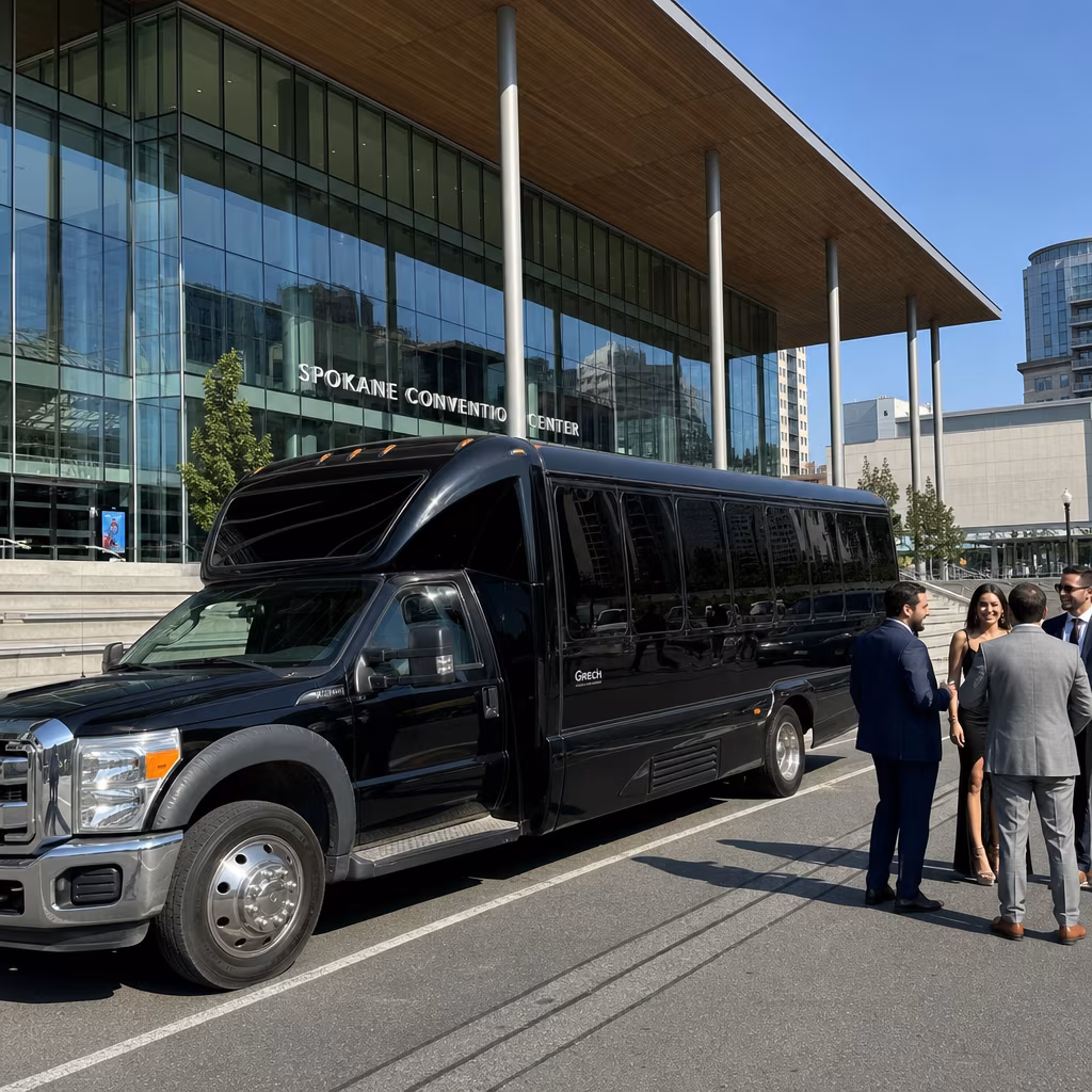 Rent a Bus to Spokane Convention Center