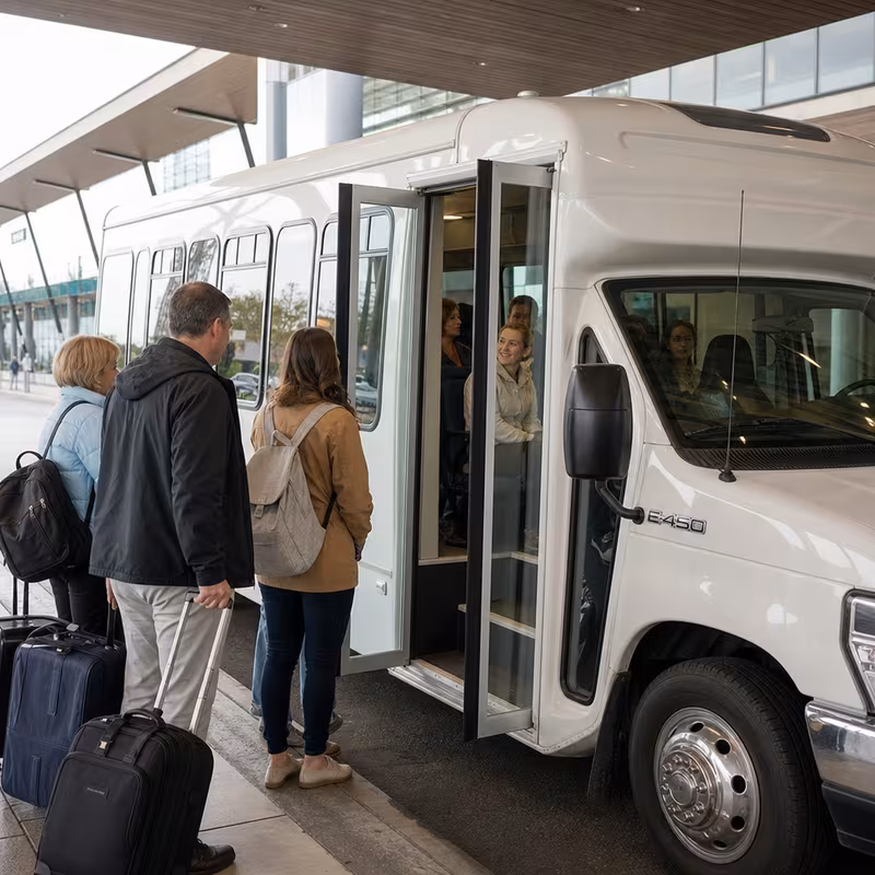 Spokane Airport Transportation fleet vehicle