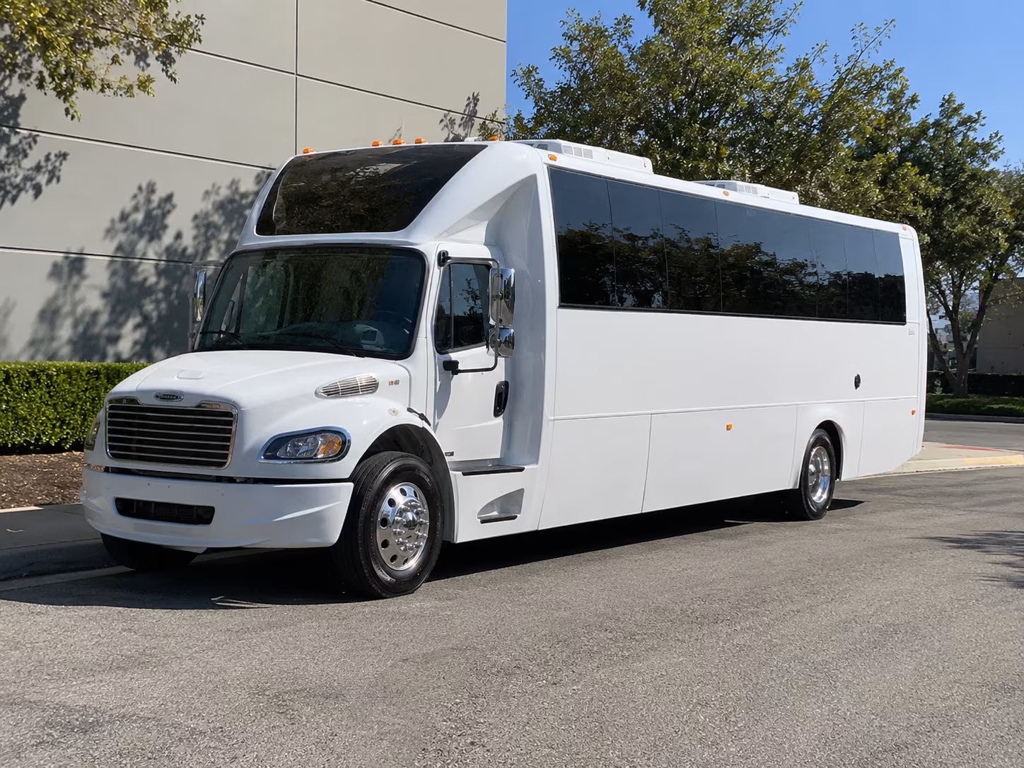 Interior of a party bus rental serving Spokane