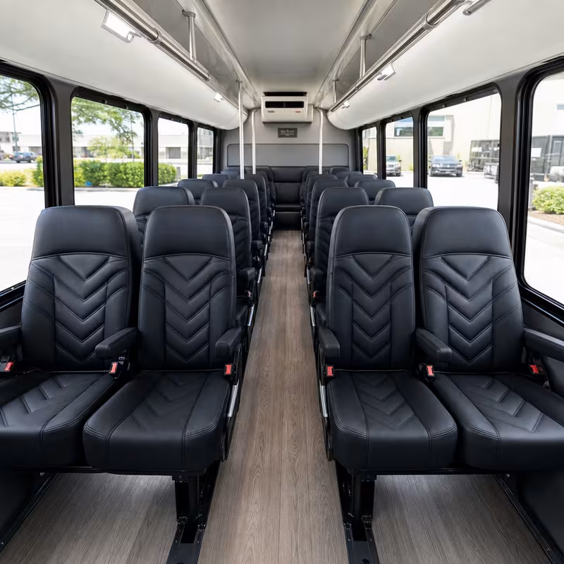 minibus interior