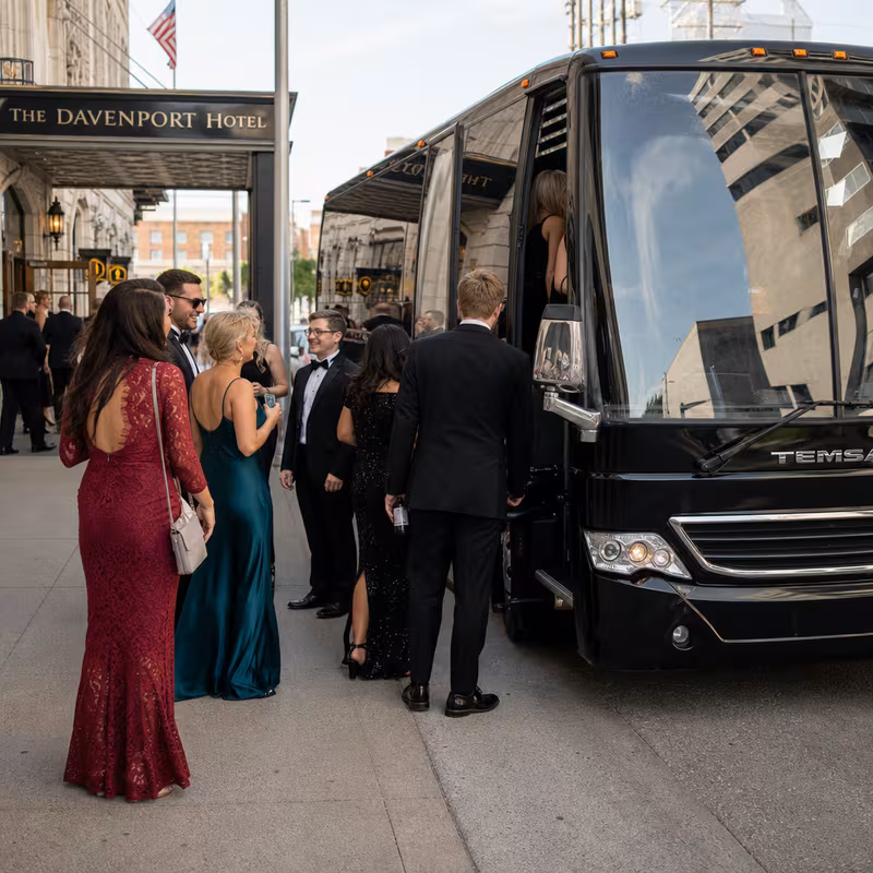Private event transportation