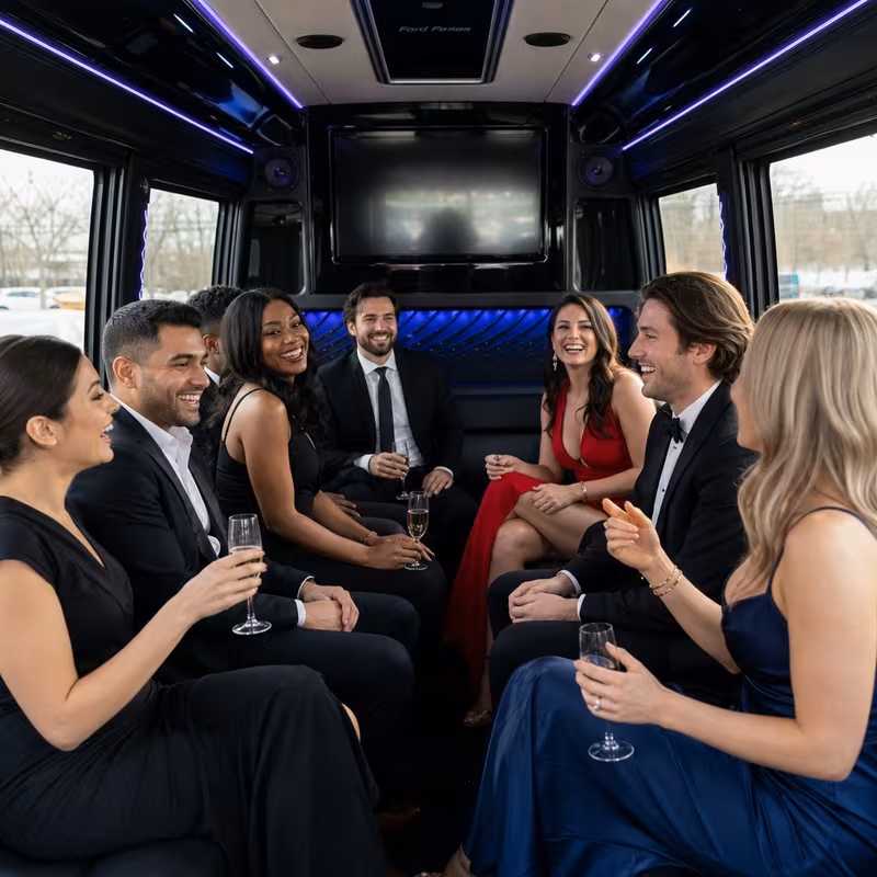 Spokane Prom & Homecoming Transportation fleet vehicle