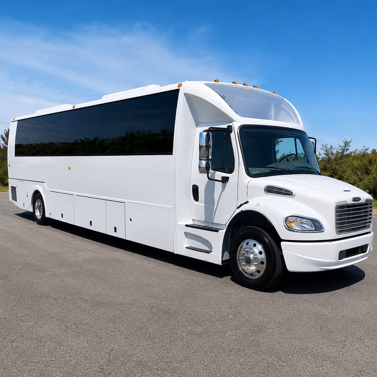 Spokane Bachelor & Bachelorette Transportation party bus exterior