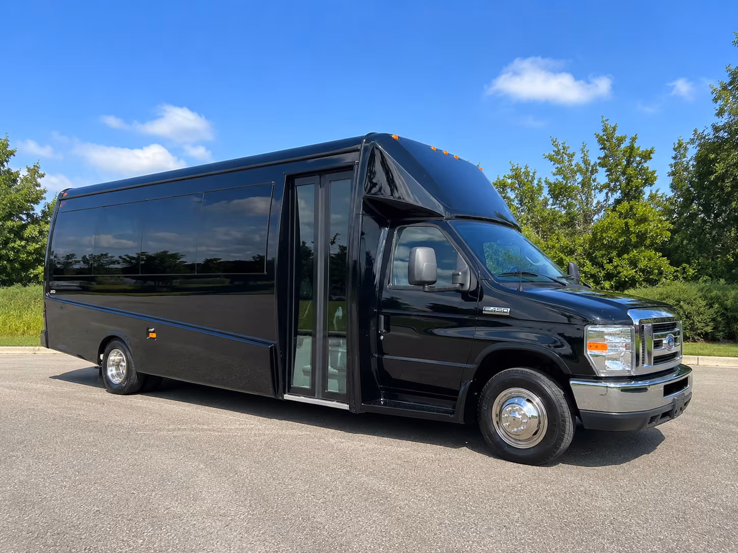 Spokane Corporate Transportation party bus exterior