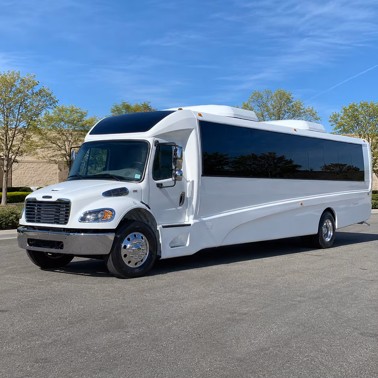 Spokane Corporate Transportation party bus exterior