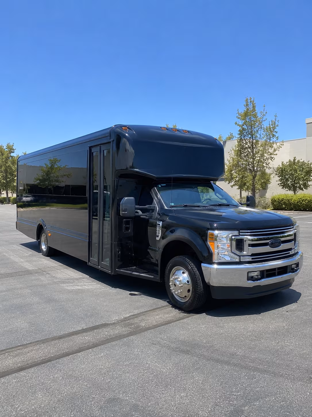 Spokane Private Event Transportation party bus exterior