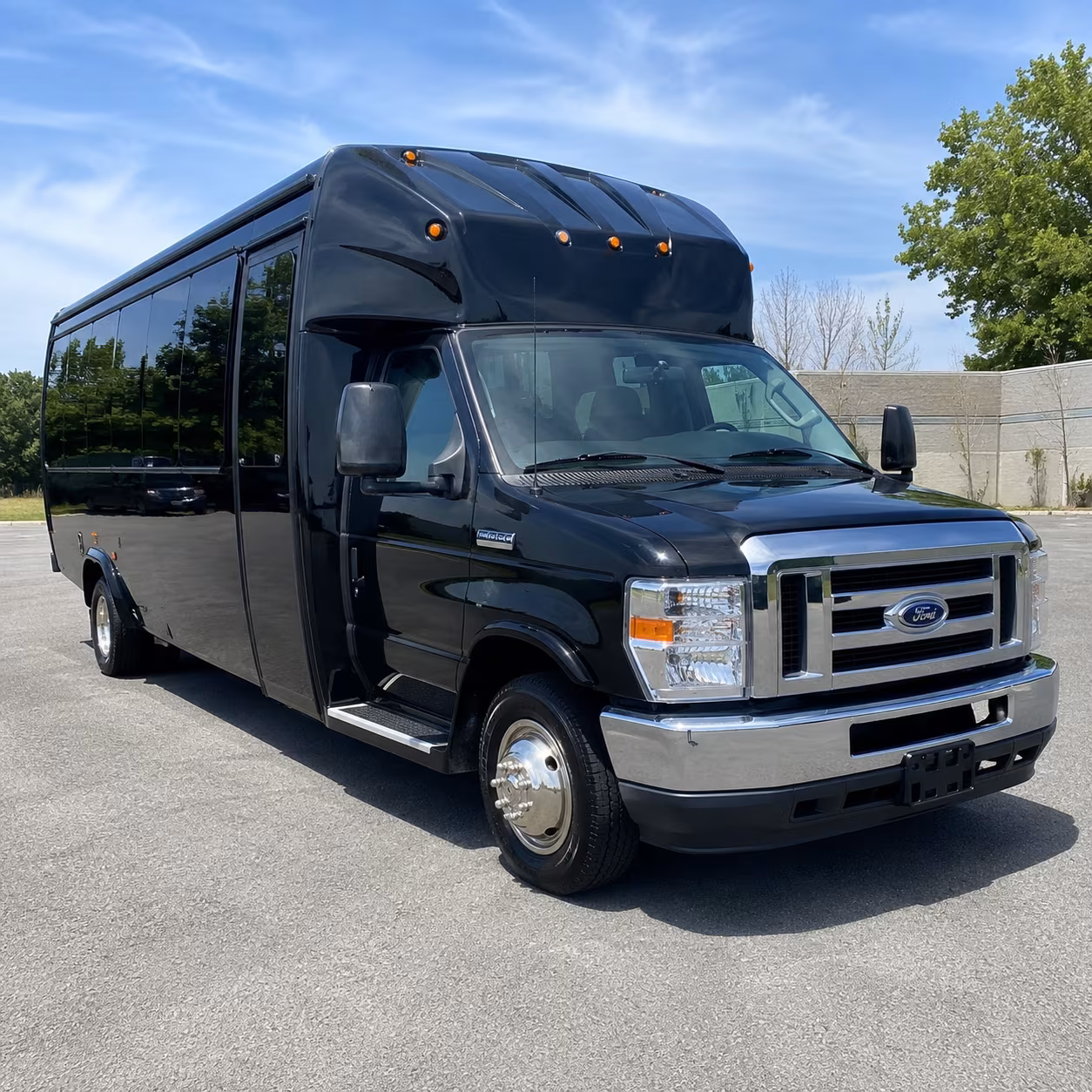 Spokane Private Event Transportation party bus exterior