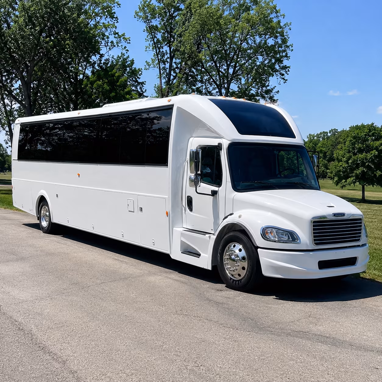 Spokane Private Event Transportation party bus interior