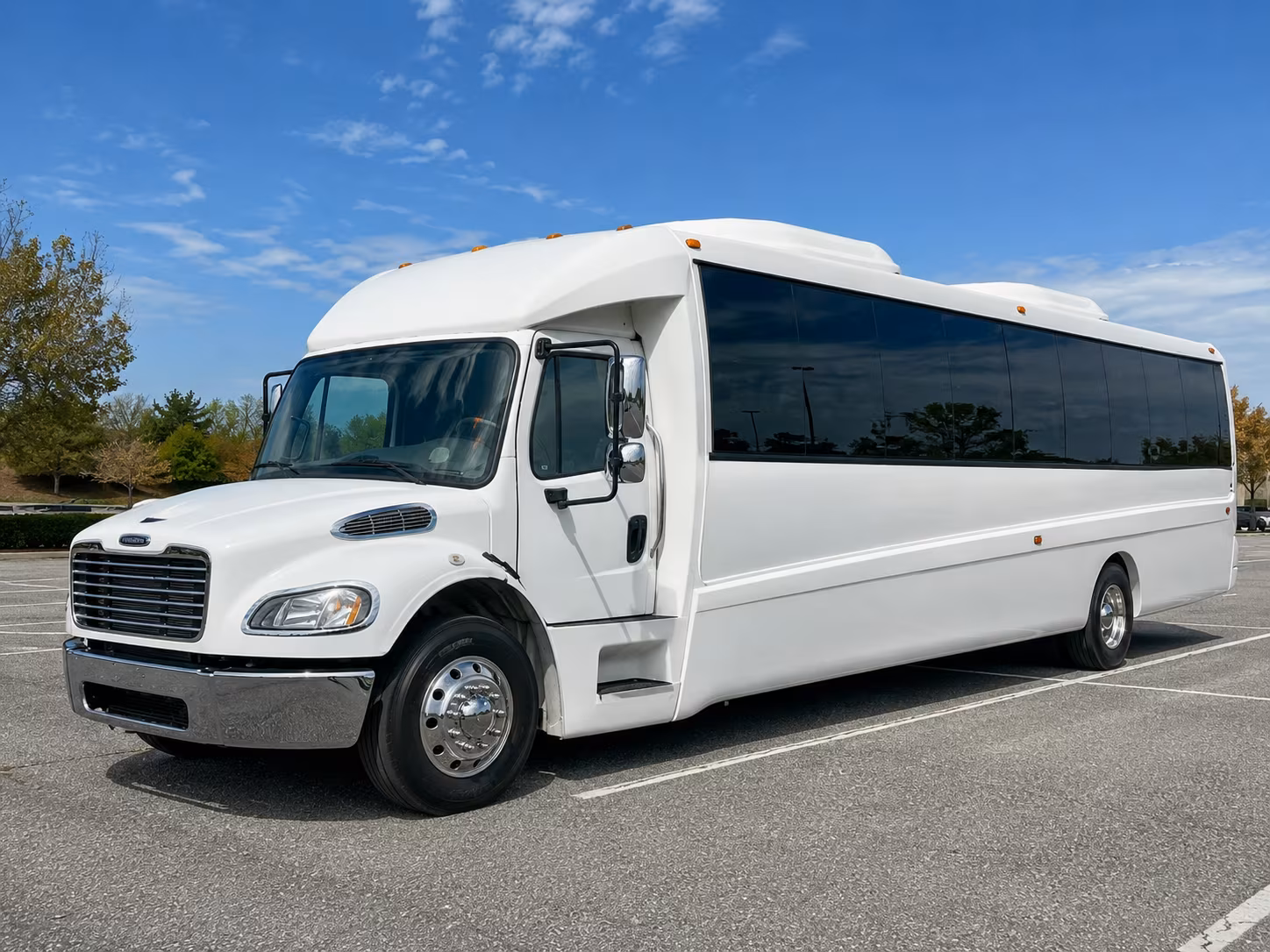 Spokane Prom & Homecoming Transportation party bus exterior