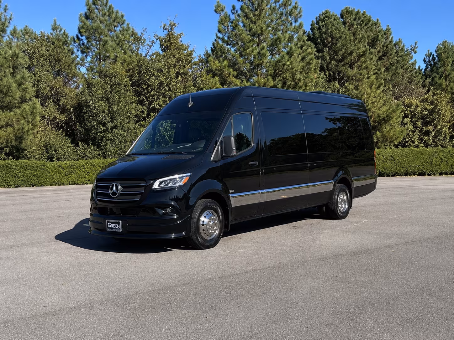 Spokane School Event Transportation party bus exterior