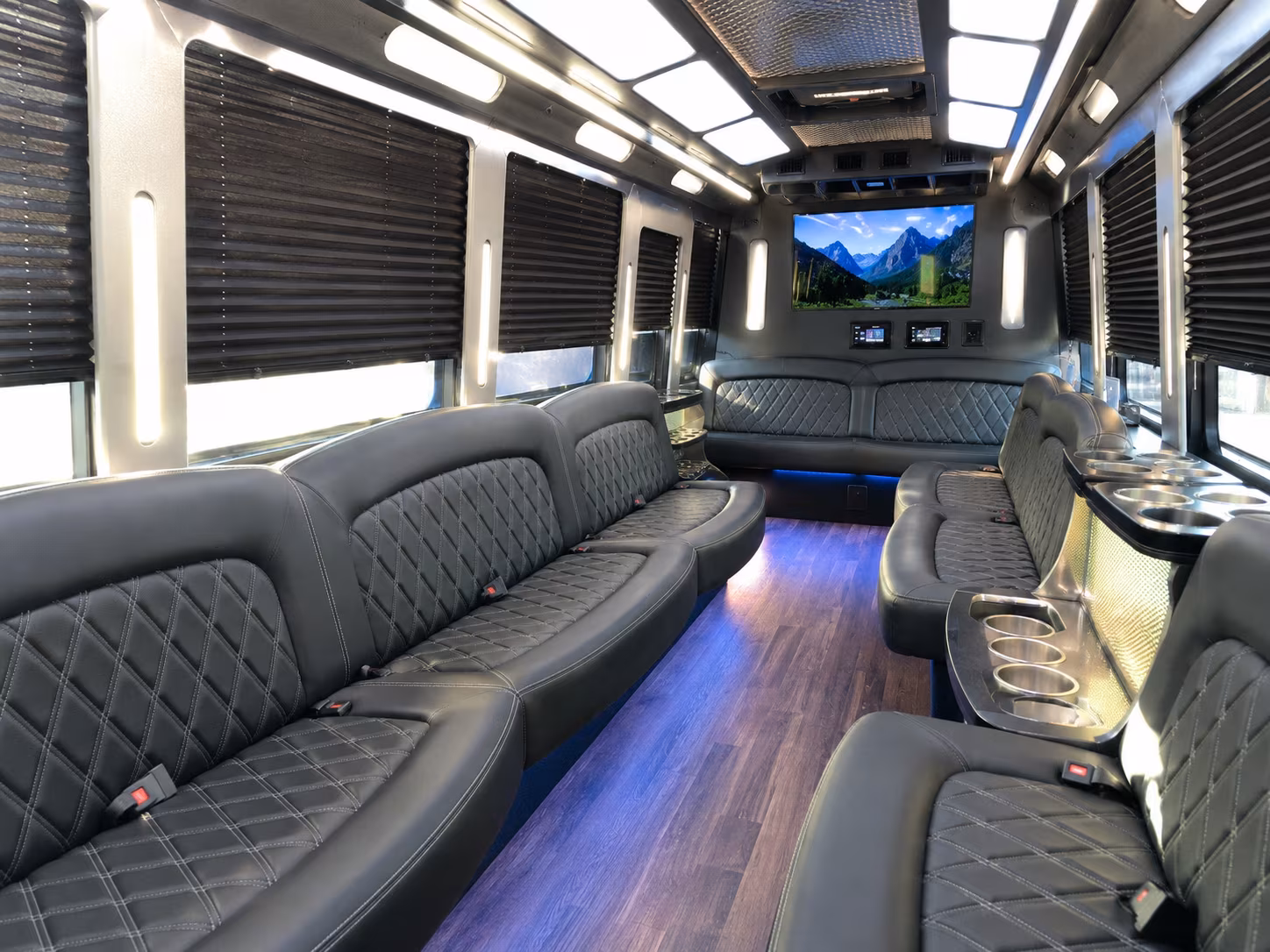 Spokane Winery Tour & Pub Crawl Transportation party bus exterior