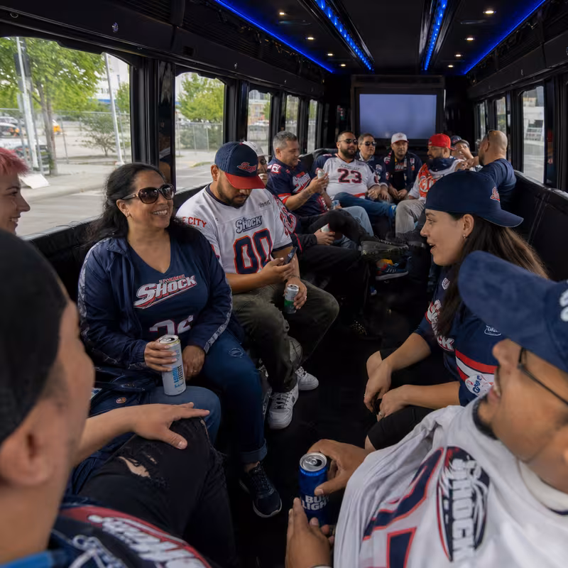 Spokane Sporting Event Transportation fleet vehicle
