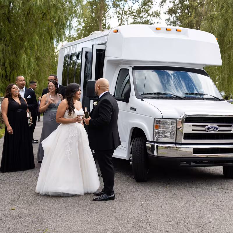 Spokane Wedding Transportation fleet vehicle