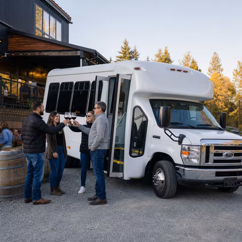 winery Brewery tour transportation