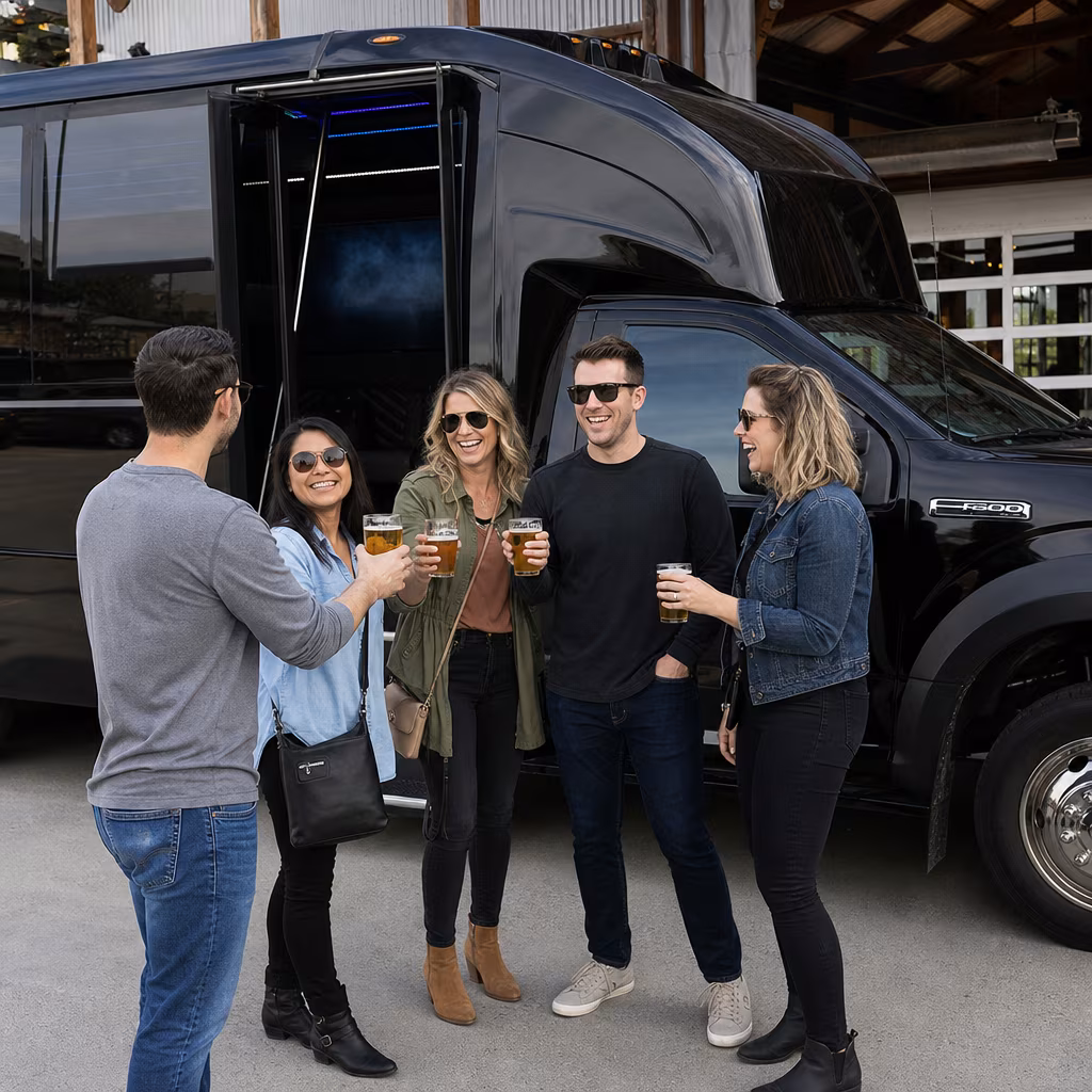 Spokane Winery Tour & Pub Crawl Transportation
